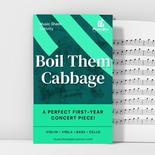 Boil Them Cabbage: A Perfect First-Year Concert Piece! – Sheet Music