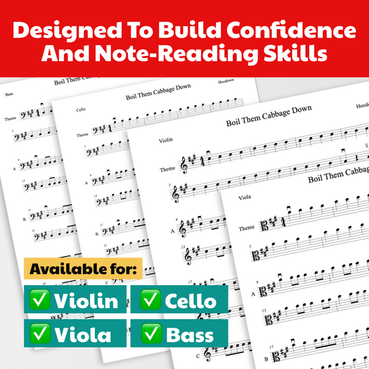 Boil Them Cabbage: A Perfect First-Year Concert Piece! – Sheet Music