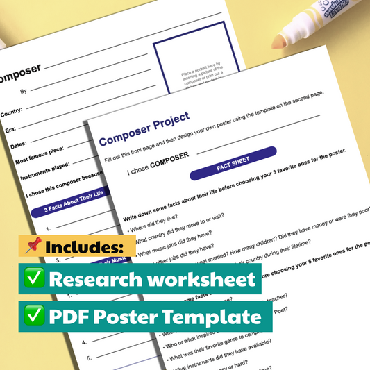 Composer Project with Poster Template