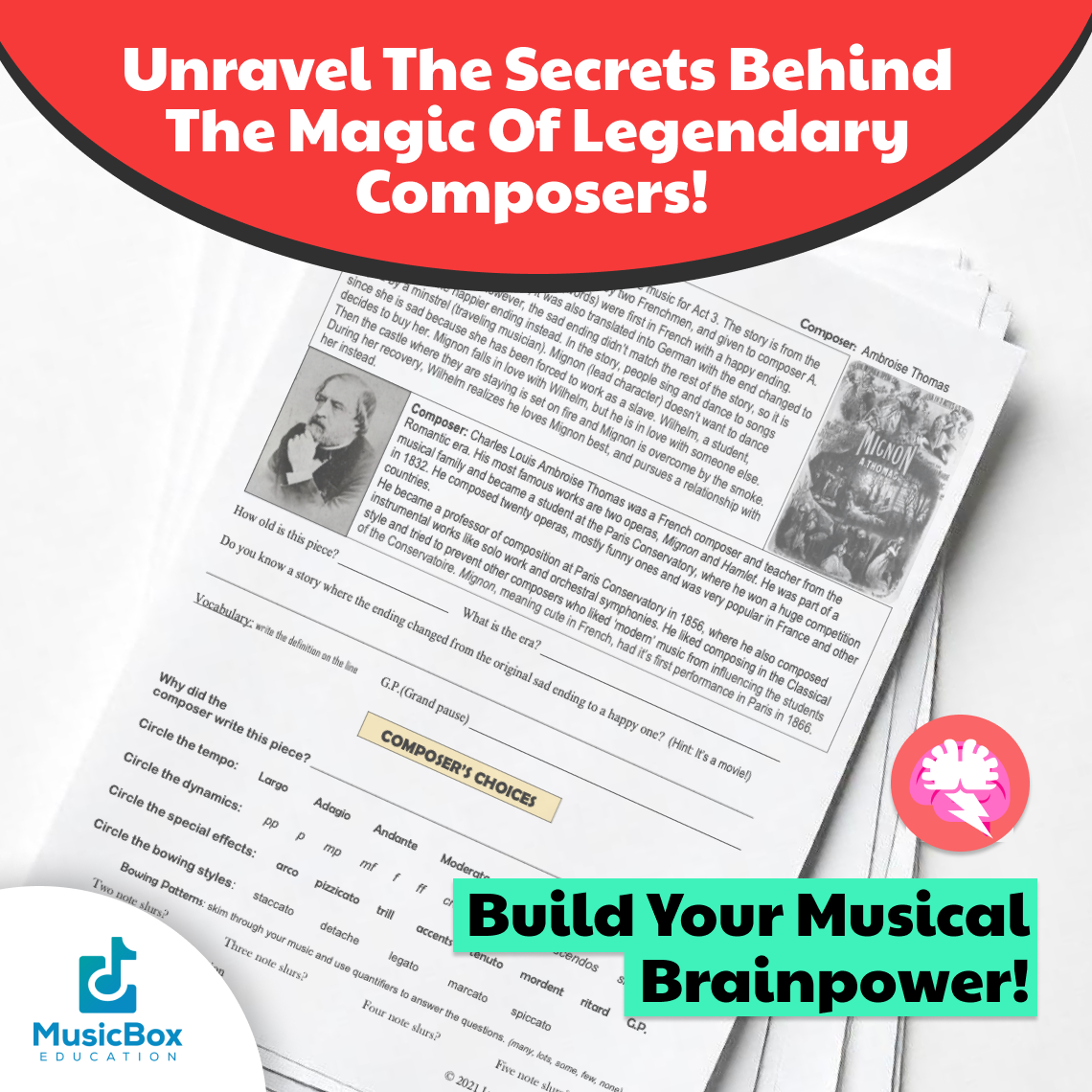 Cracking the Composers’ Code for Suzuki® Books