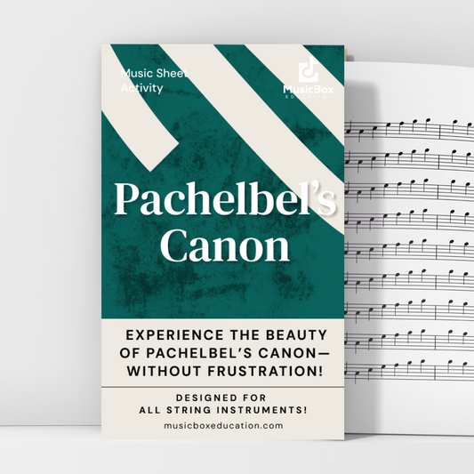 Pachelbel Canon: A Playable & Engaging Version for All Students! – Sheet Music