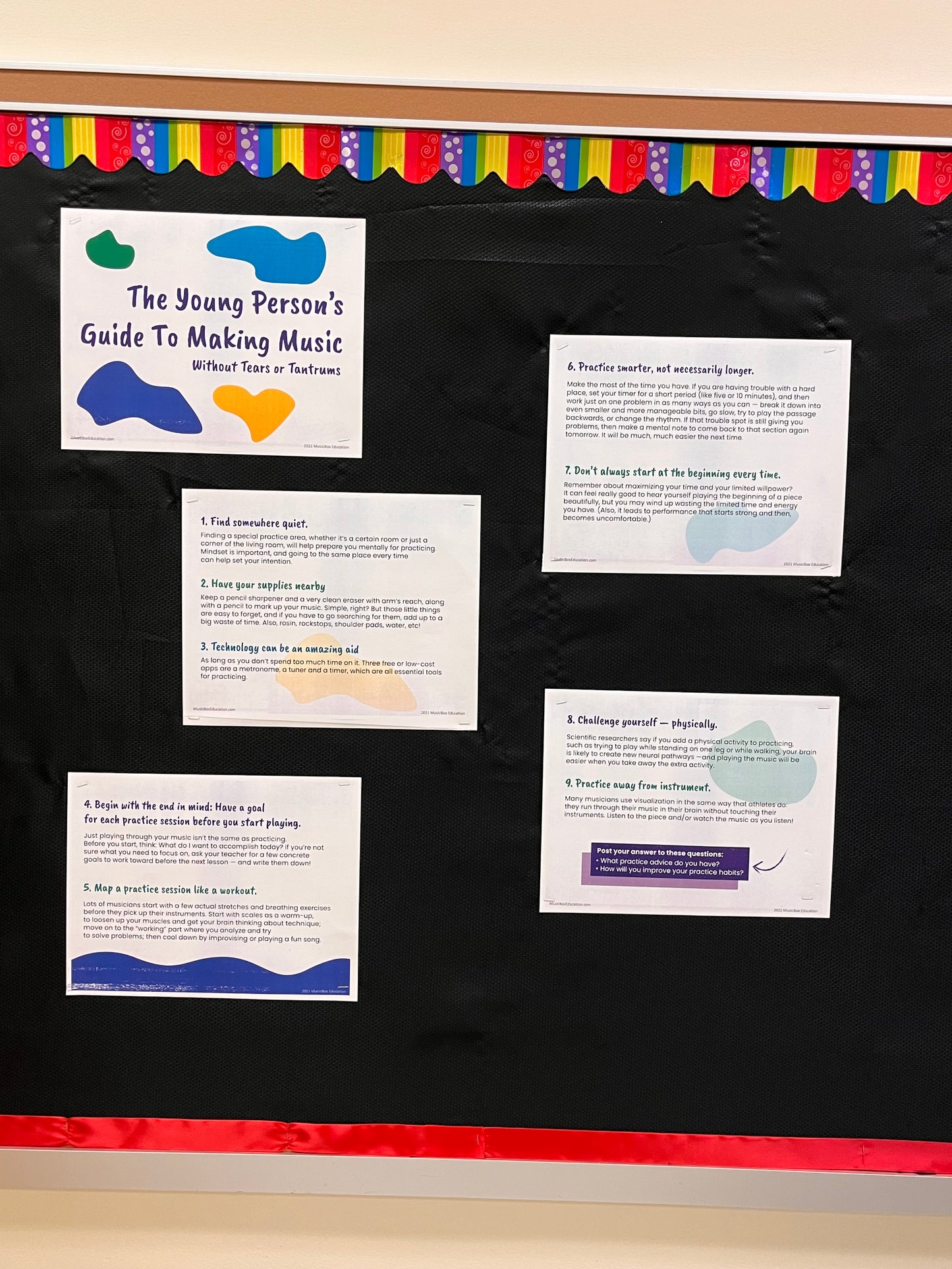 Practice Makes Progress! Poster Set: Unlock the Secrets of Effective Practice! – Poster Set