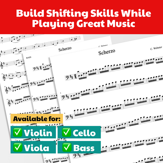 Scherzo by Carl Webster: Master Shifting with Confidence! – Sheet Music