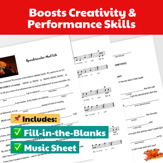 Spooky & Fun Beginner Halloween Concert! – Sheet Music