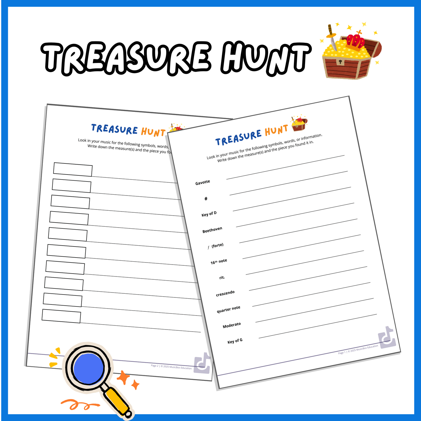 Musical Treasure Hunt – A Fun Way to Explore Music!