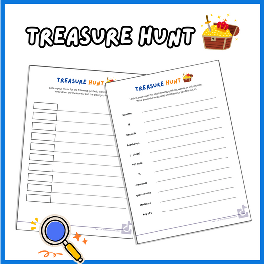 Musical Treasure Hunt – A Fun Way to Explore Music!