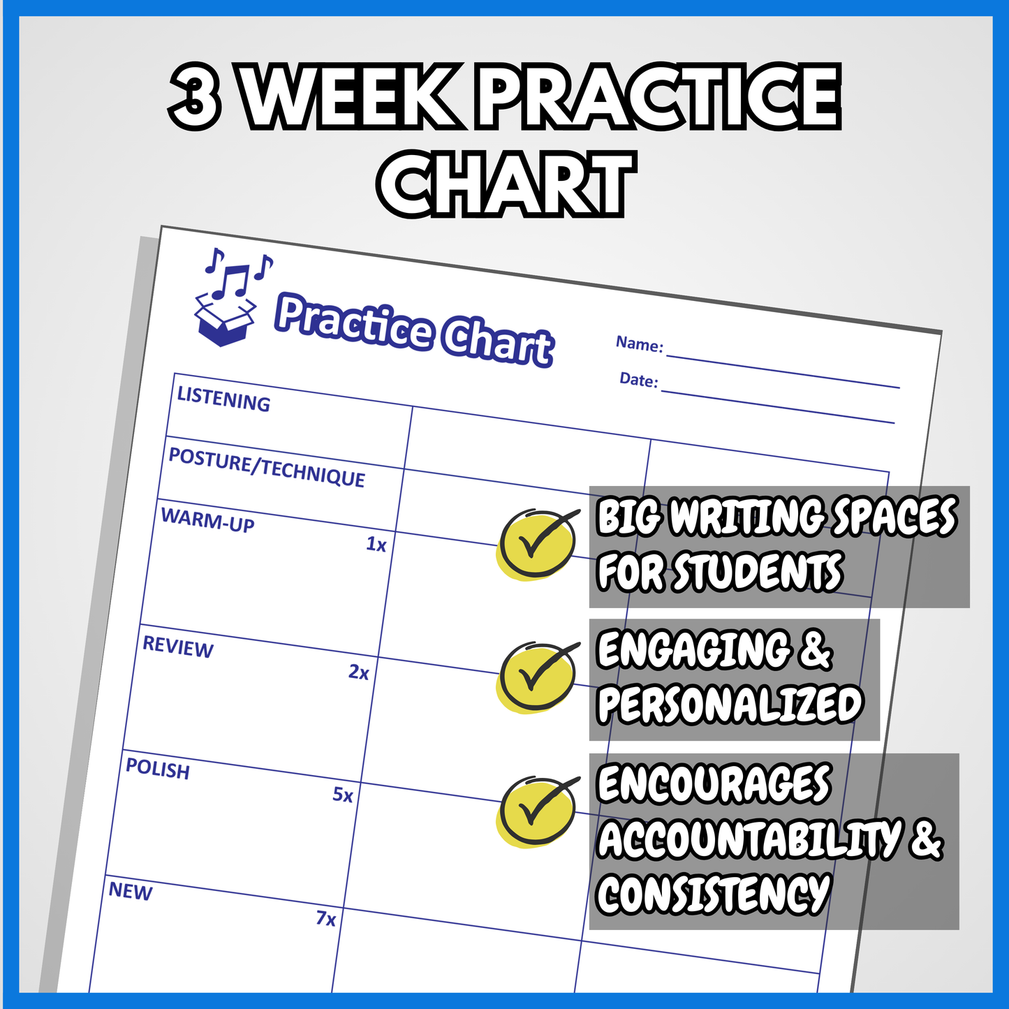 3-Week Practice Plan: Build Consistency & Motivation!