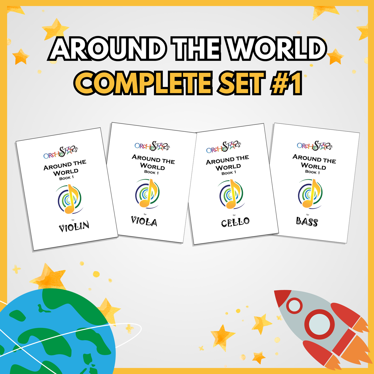 Around the World: Violin – Book 1