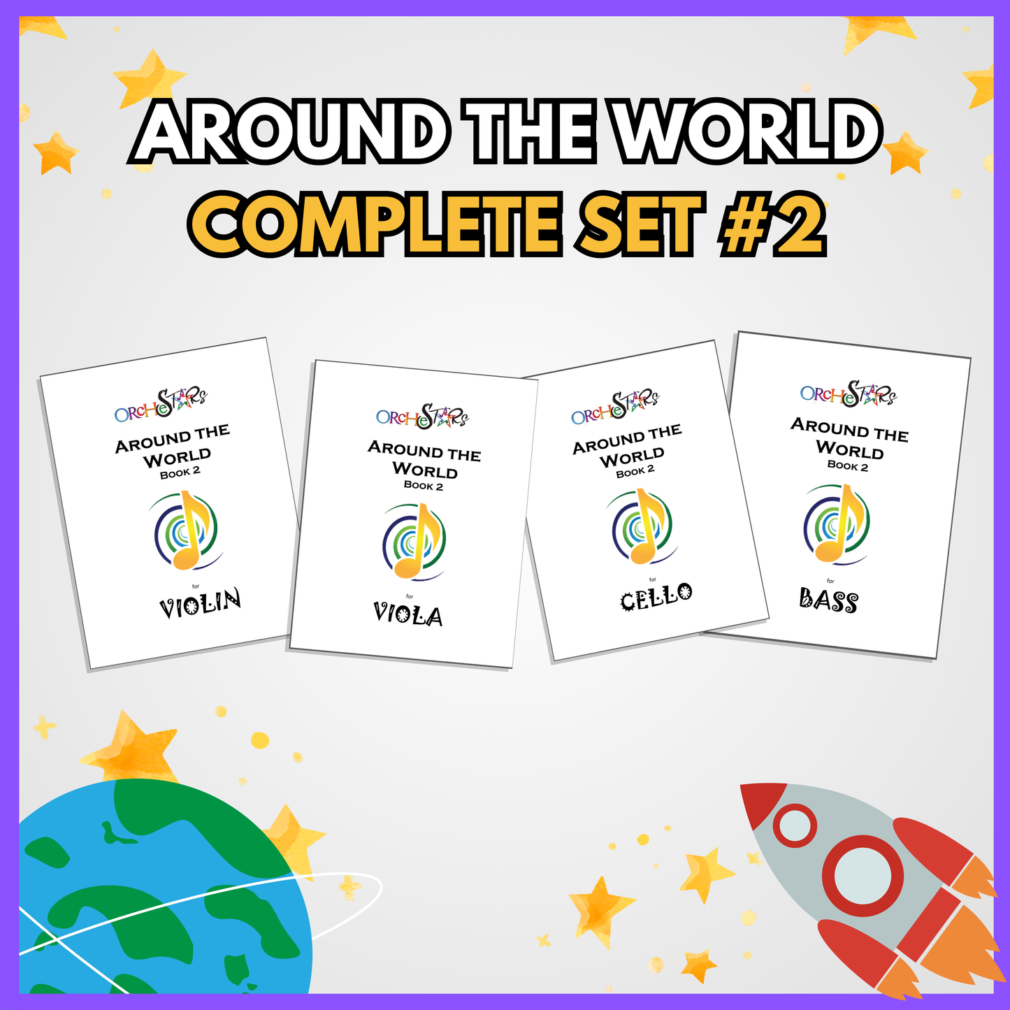 Around the World: Violin – Book 2