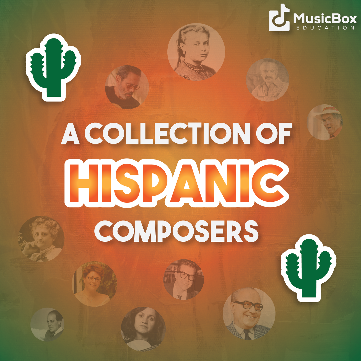 Hispanic Composers Collection: Celebrating Latin American Musical Voices – Printable Slides